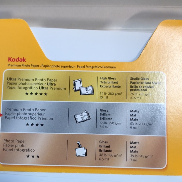 Kodak photo paper 60 sheets - Picture 3 of 3